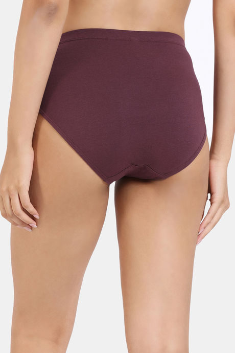 Zivame Anti-Microbial Medium Rise Full Coverage Hipster Panty (Pack of 5) - Multicolor — image 11